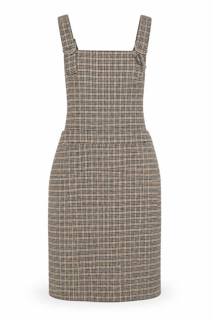 New Look Womens Multicoloured Check  Fit & Flare  Size 8