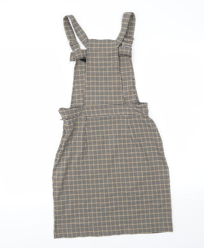 New Look Womens Multicoloured Check  Fit & Flare  Size 8