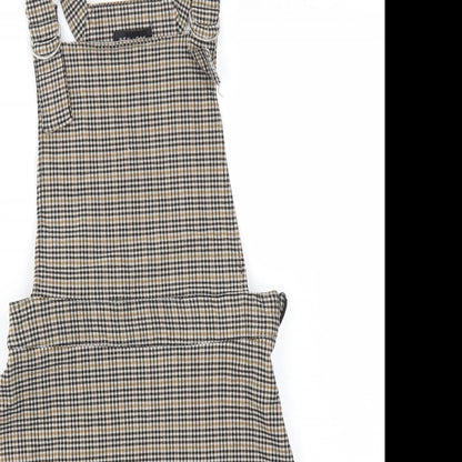 New Look Womens Multicoloured Check  Fit & Flare  Size 8