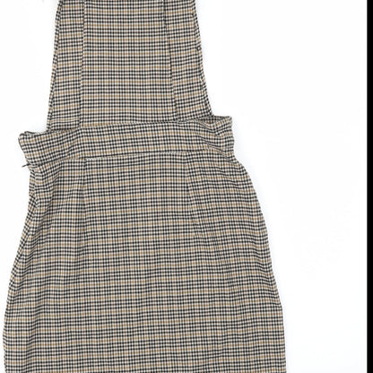 New Look Womens Multicoloured Check  Fit & Flare  Size 8