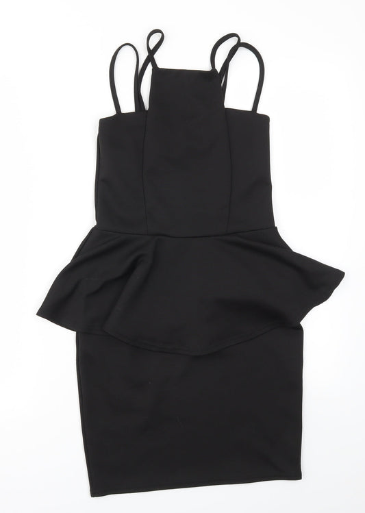 Boohoo Womens Black   A-Line  Size 8