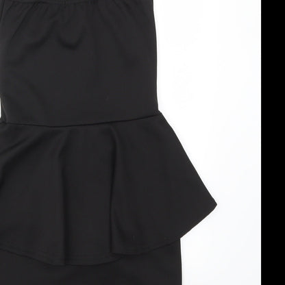 Boohoo Womens Black   A-Line  Size 8