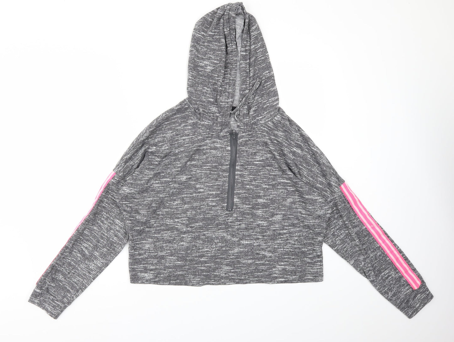 Womens UK Size 10 Missguided Grey Pullover Jumper