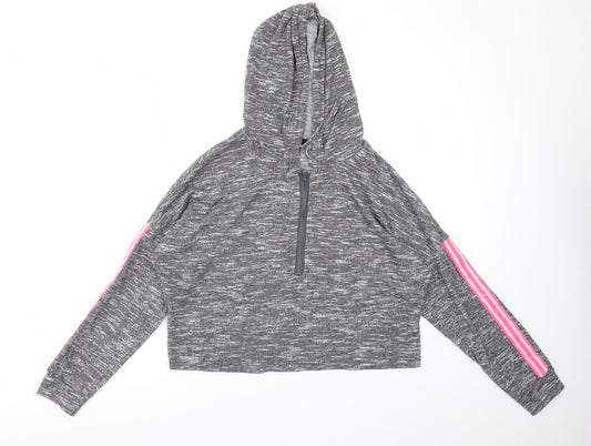 Womens UK Size 10 Missguided Grey Pullover Jumper