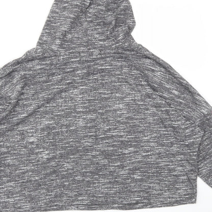 Womens UK Size 10 Missguided Grey Pullover Jumper