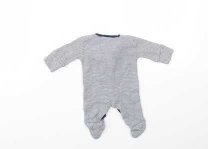 NEXT  Blue Striped  Babygrow One-Piece Size Newborn