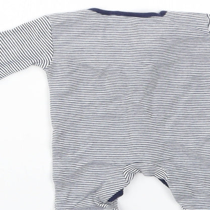 NEXT  Blue Striped  Babygrow One-Piece Size Newborn