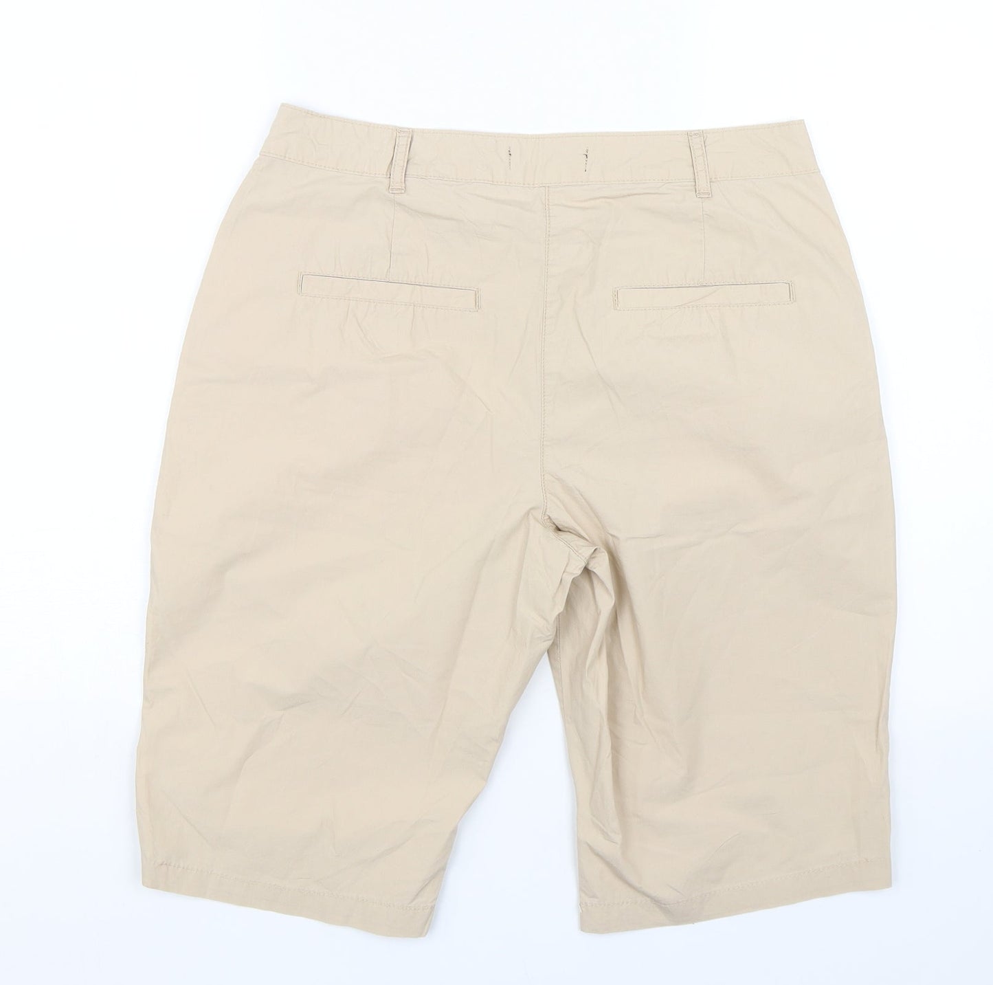 Womens UK Size S Preworn Regular Fit Bermuda Shorts