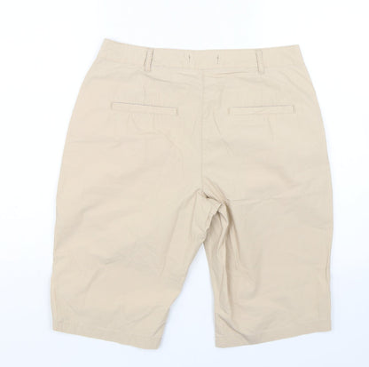 Womens UK Size S Preworn Regular Fit Bermuda Shorts
