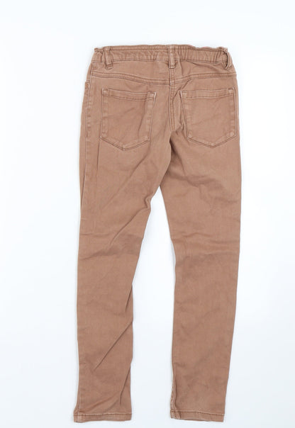NEXT Girls Brown   Straight Jeans Size 9 Years