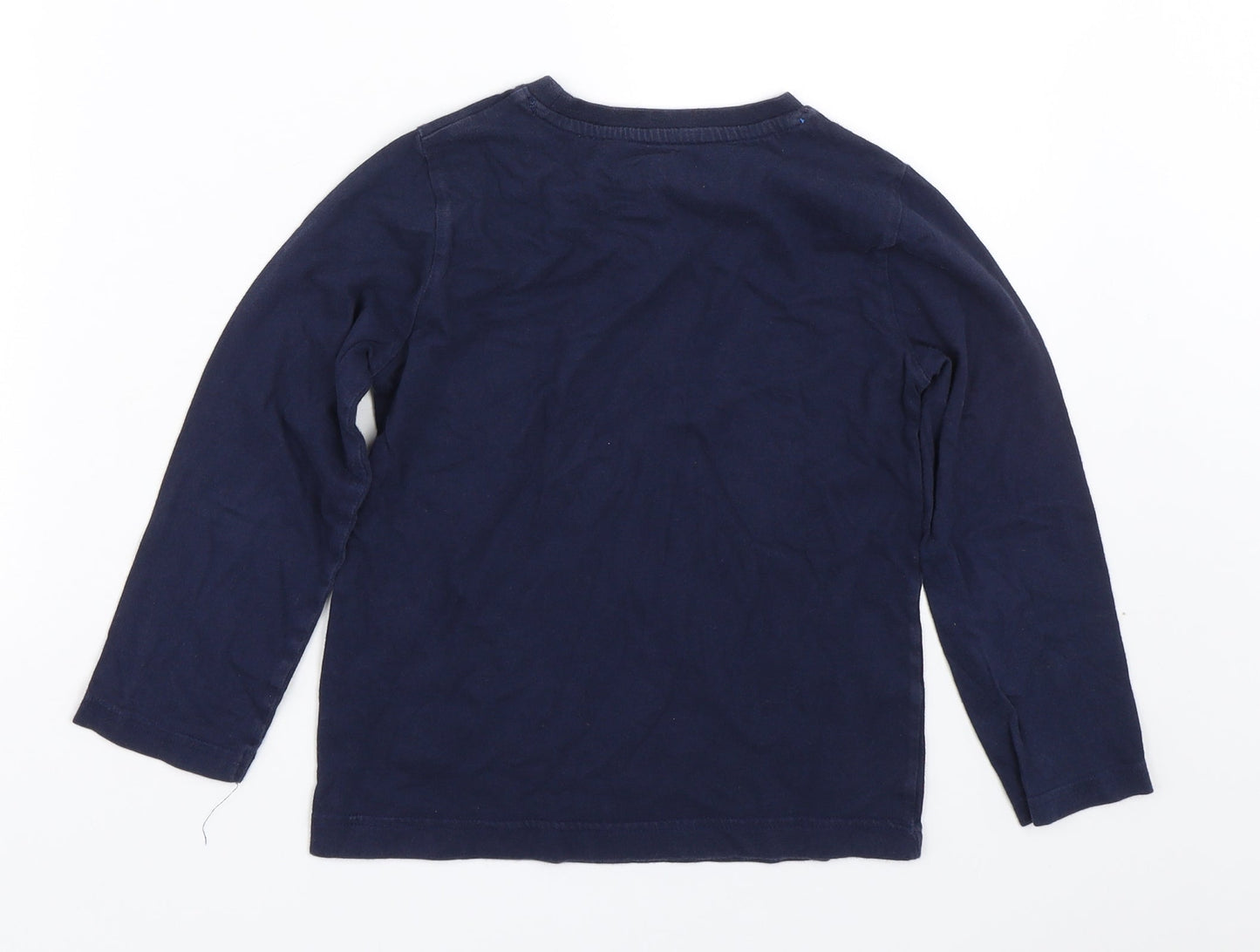 F&F Girls Blue   Basic T-Shirt Size 6-7 Years  - Star
