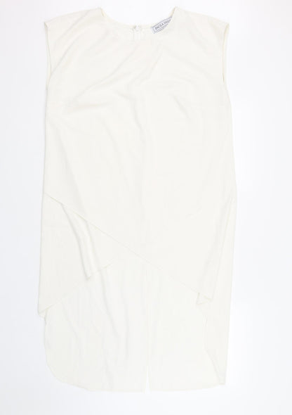 Paula Deen Womens White   Tank Dress  Size L