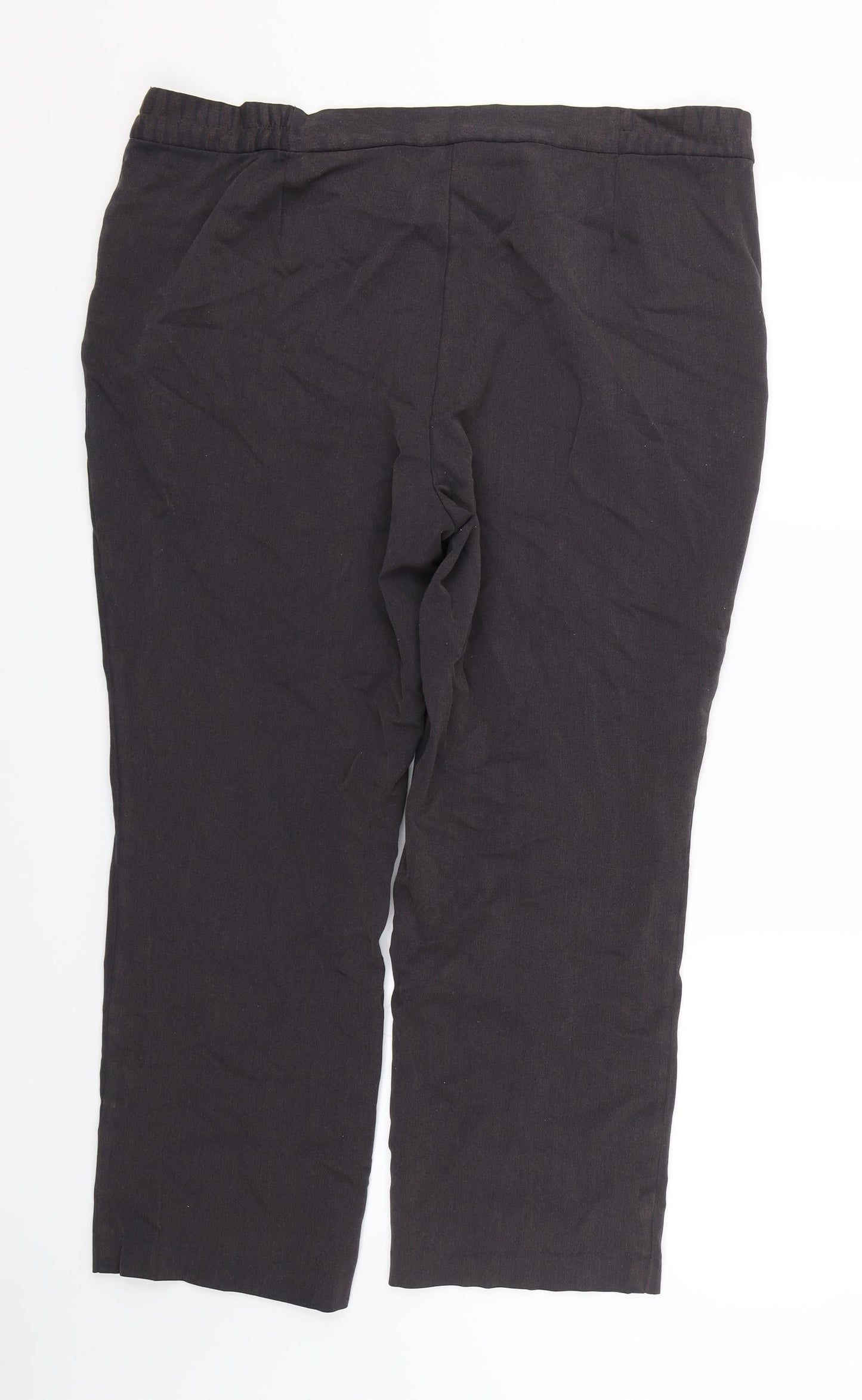 Womens UK Size 16 M&S Slim Fit  Blue Trousers