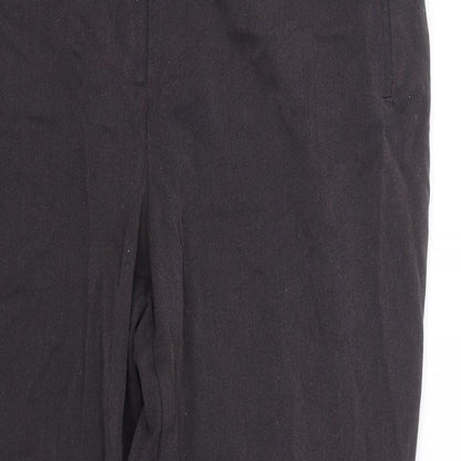 Womens UK Size 16 M&S Slim Fit  Blue Trousers