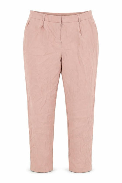 Womens UK Size 14 M&Co Regular Fit  Pink Trousers