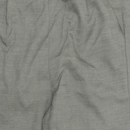 BM Womens Green   Cropped Trousers Size 16 L22 in