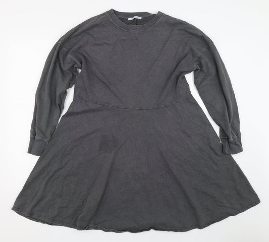 Zara Womens Grey   Jumper Dress  Size S