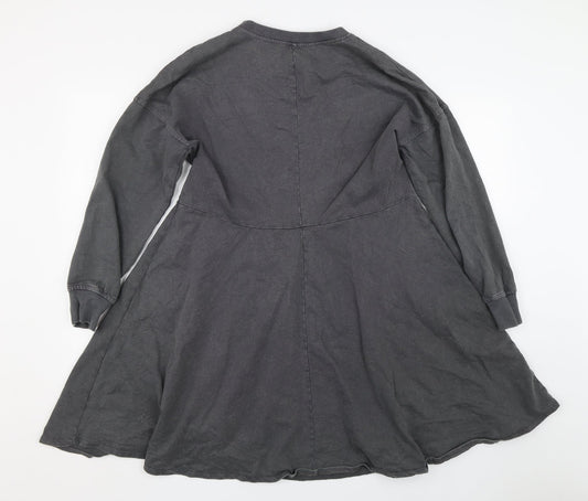 Zara Womens Grey   Jumper Dress  Size S