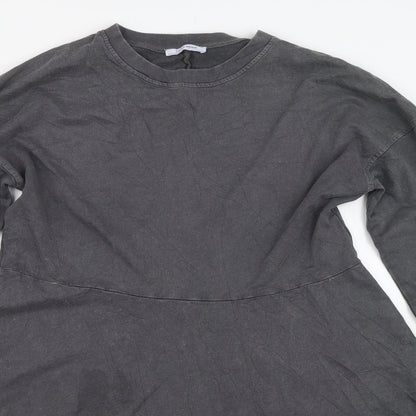Zara Womens Grey   Jumper Dress  Size S