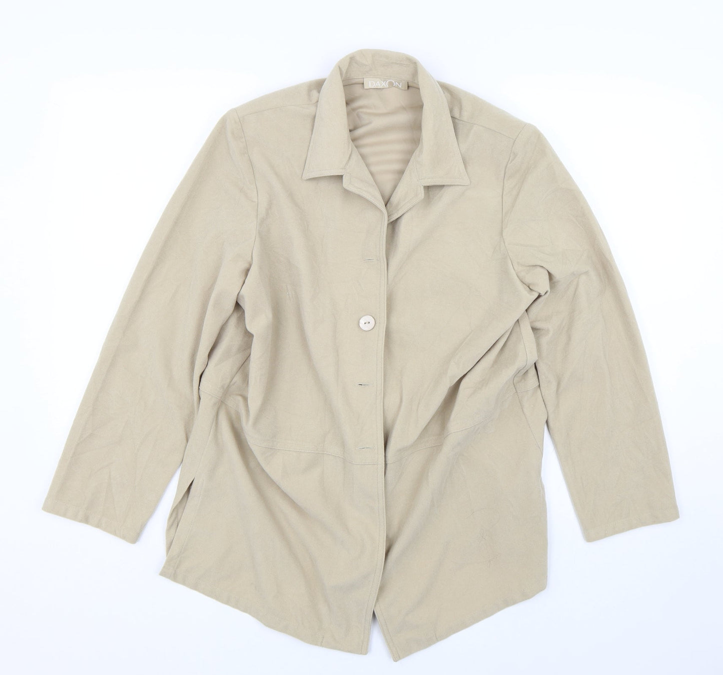 Womens UK Size 14 Daxon Beige Jacket