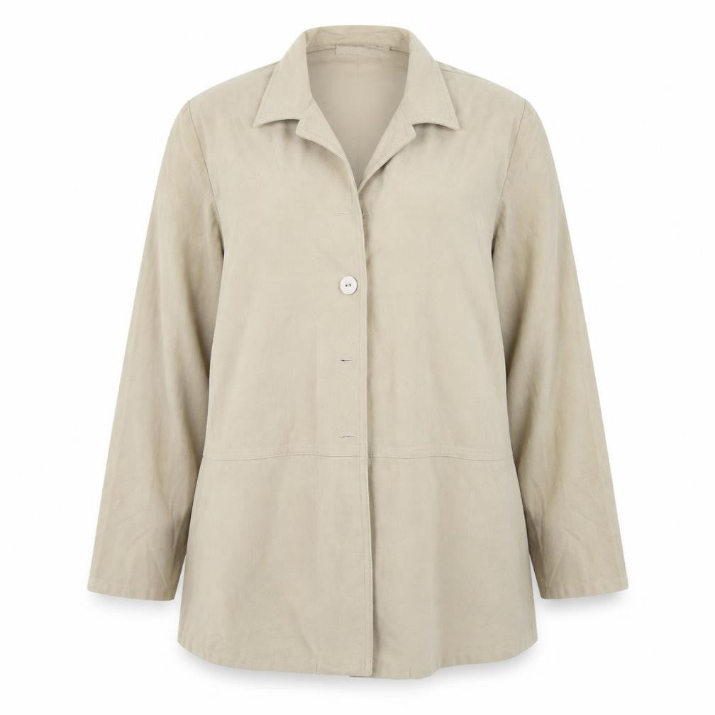 Womens UK Size 14 Daxon Beige Jacket
