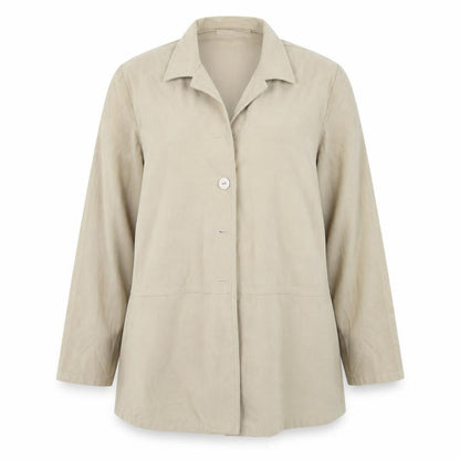 Womens UK Size 14 Daxon Beige Jacket