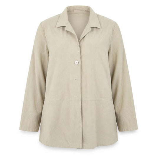 Womens UK Size 14 Daxon Beige Jacket