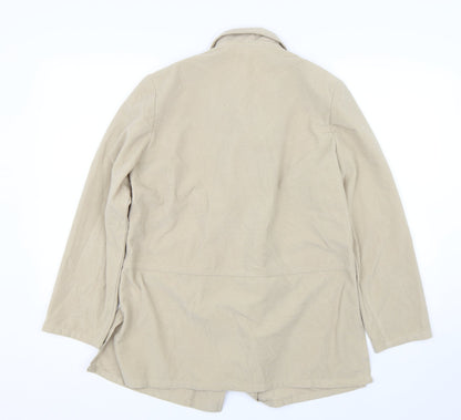 Womens UK Size 14 Daxon Beige Jacket
