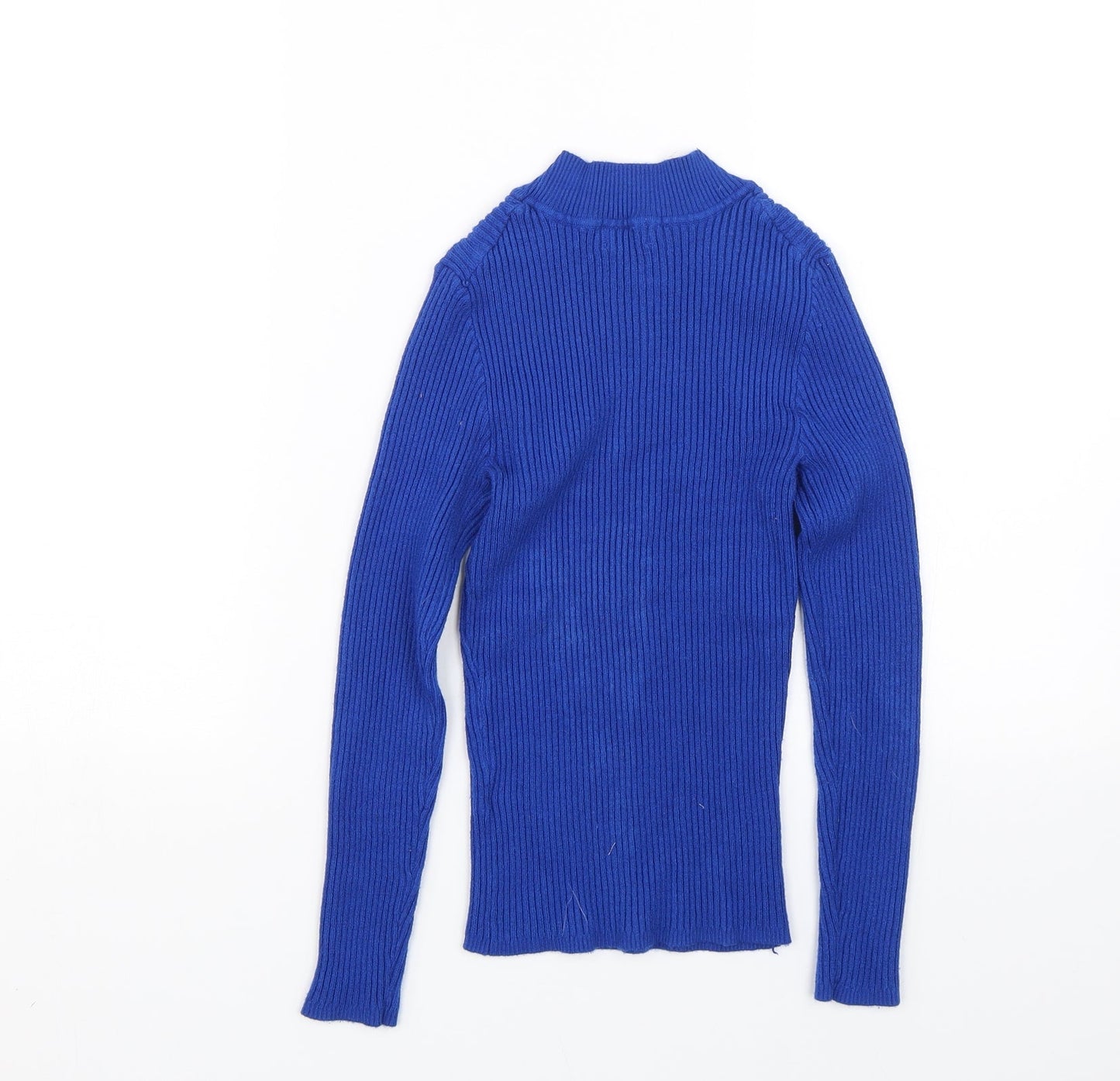 Primark Womens Blue Striped  Wrap T-Shirt Size S