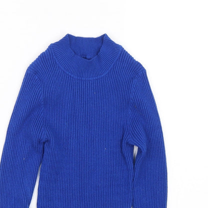 Primark Womens Blue Striped  Wrap T-Shirt Size S