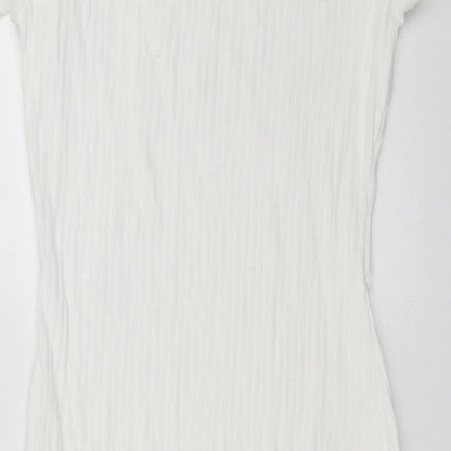 SheIn Womens White   T-Shirt Dress  Size M