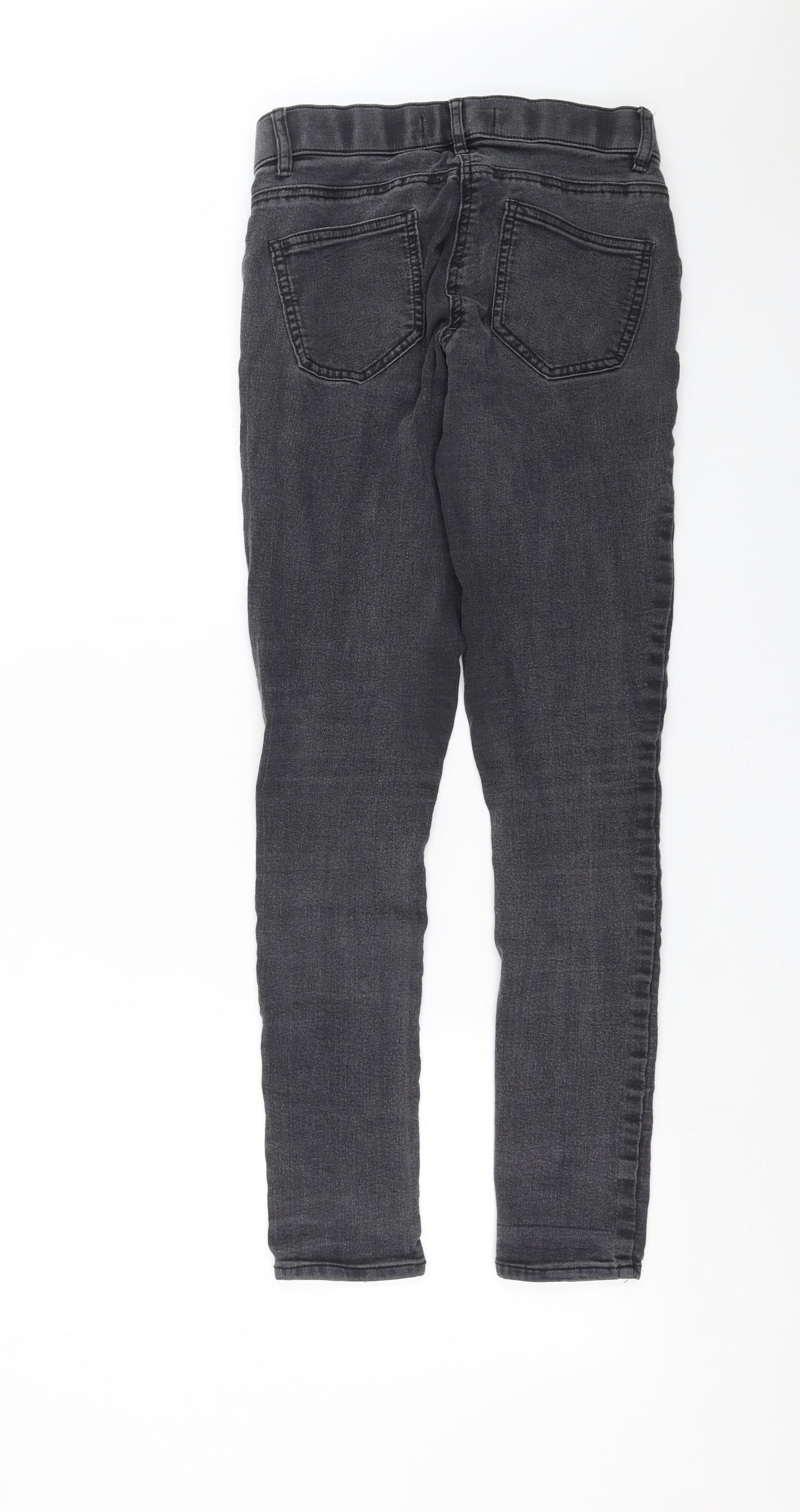 George Womens Grey  Denim Skinny Jeans Size 10 L29 in