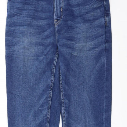 Lindex Girls Blue  Denim Straight Jeans Size 9-10 Years