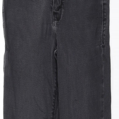 Dorothy Perkins Womens Grey  Denim Skinny Jeans Size 10 L24 in