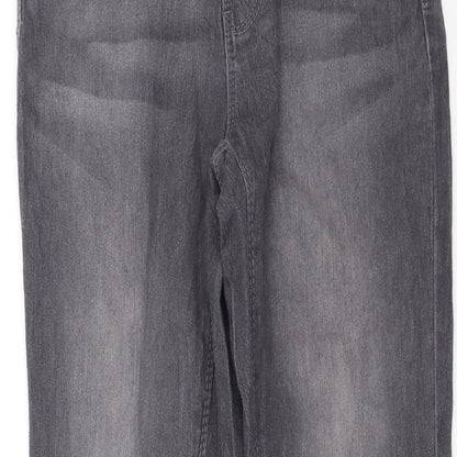 Womens UK Size 8 Janina Slim Fit Straight Grey Jeans