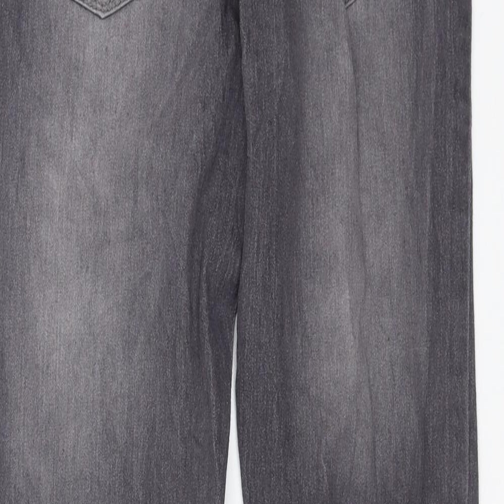 Womens UK Size 8 Janina Slim Fit Straight Grey Jeans