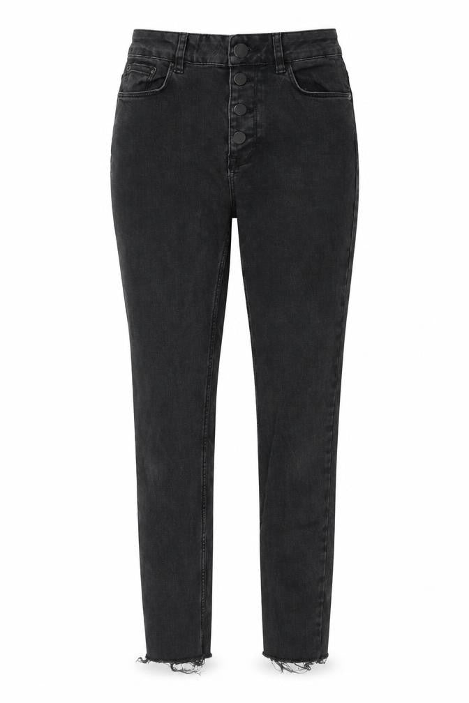 Womens UK Size 10 Lindex Extra-Slim Fit Skinny Black Jeans
