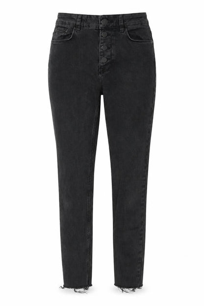 Womens UK Size 10 Lindex Extra-Slim Fit Skinny Black Jeans