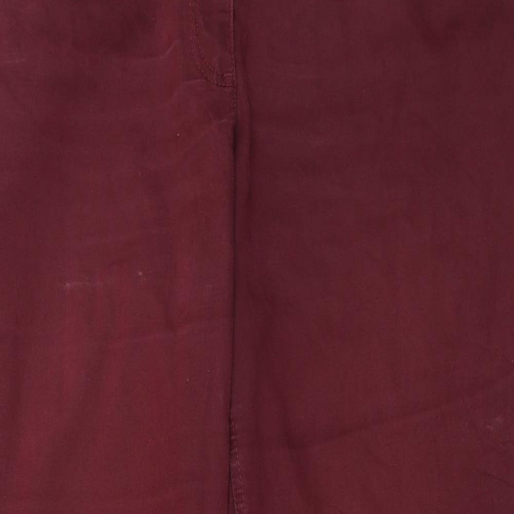 angel of style Womens Purple  Denim Straight Jeans Size 41 in L30 in