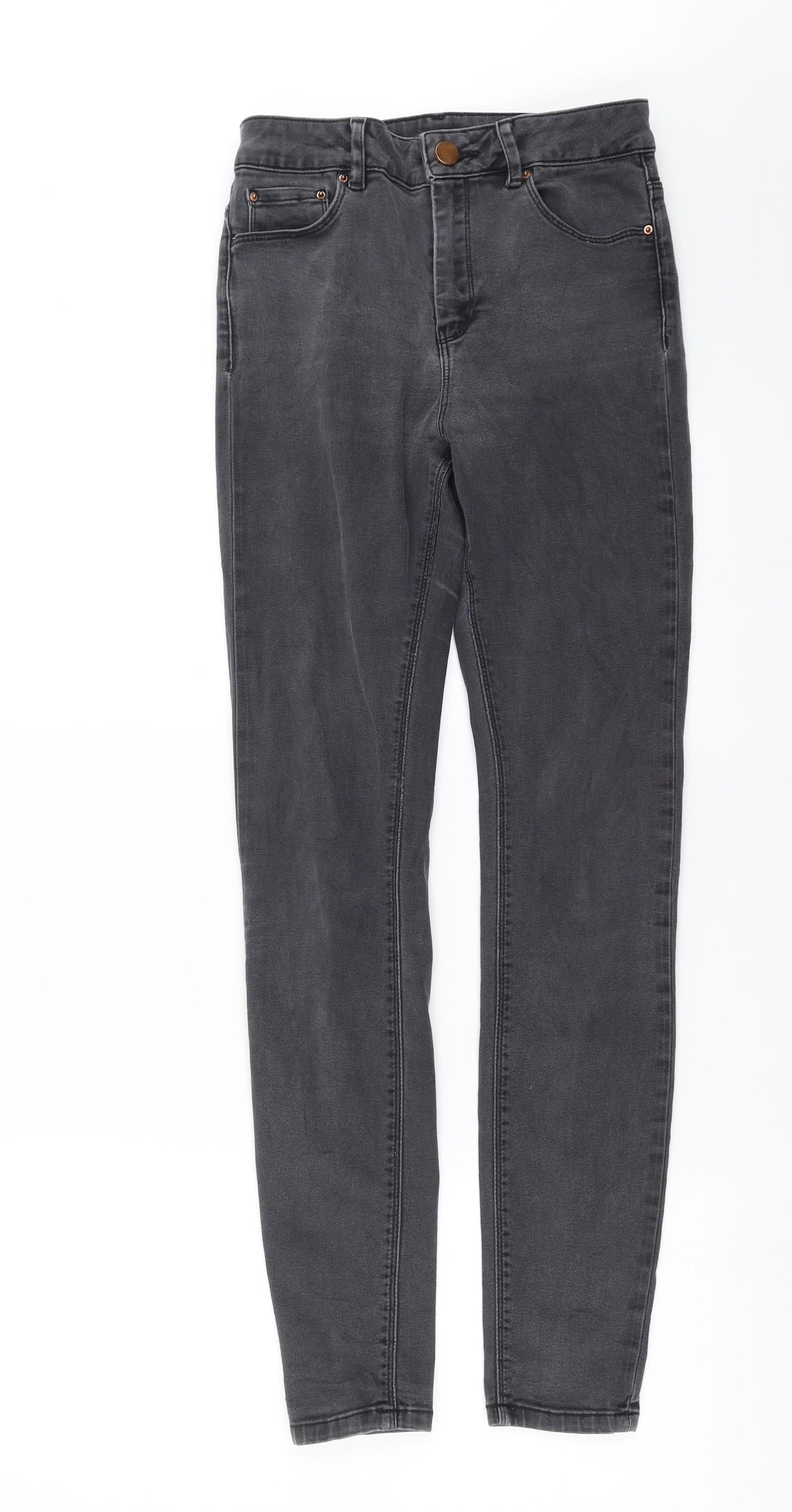 ASOS Womens Grey  Denim Skinny Jeans Size 28 in L30 in