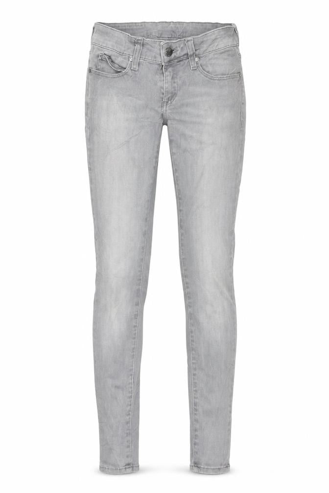 Womens UK Size 4 Mango Extra-Slim Fit Skinny Green Jeans