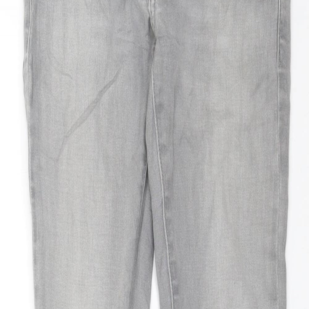 Mango Womens Green  Denim Skinny Jeans Size 4 L29 in