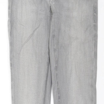 Mango Womens Green  Denim Skinny Jeans Size 4 L29 in