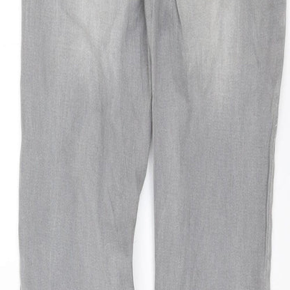 Mango Womens Green  Denim Skinny Jeans Size 4 L29 in