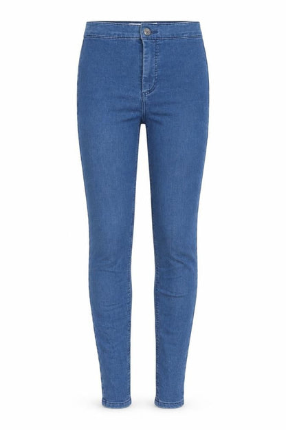 Womens UK Size 23 in Topshop Extra-Slim Fit Skinny Blue Jeans