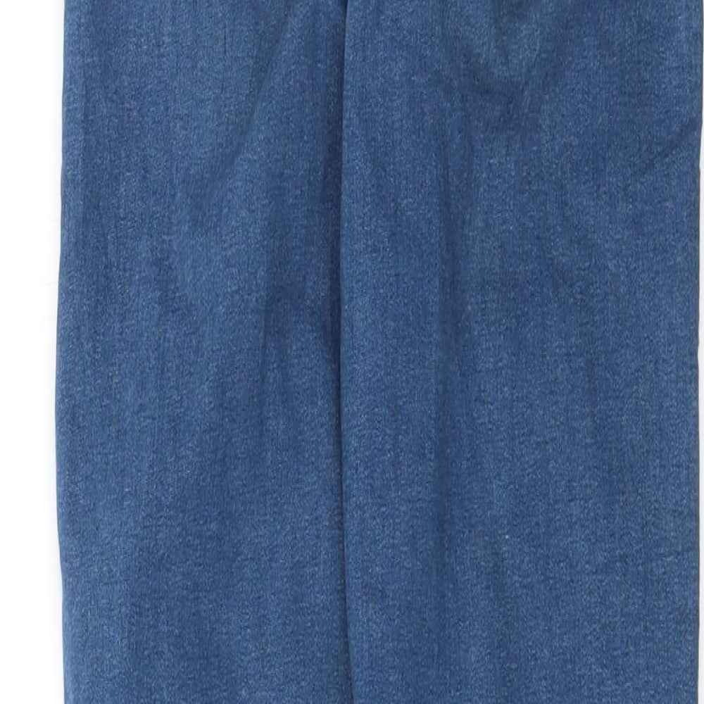 Topshop Womens Blue  Denim Skinny Jeans Size 23 in L28 in