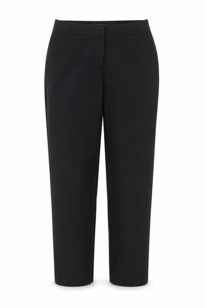 Womens UK Size 10 Papaya Regular Fit  Black Trousers