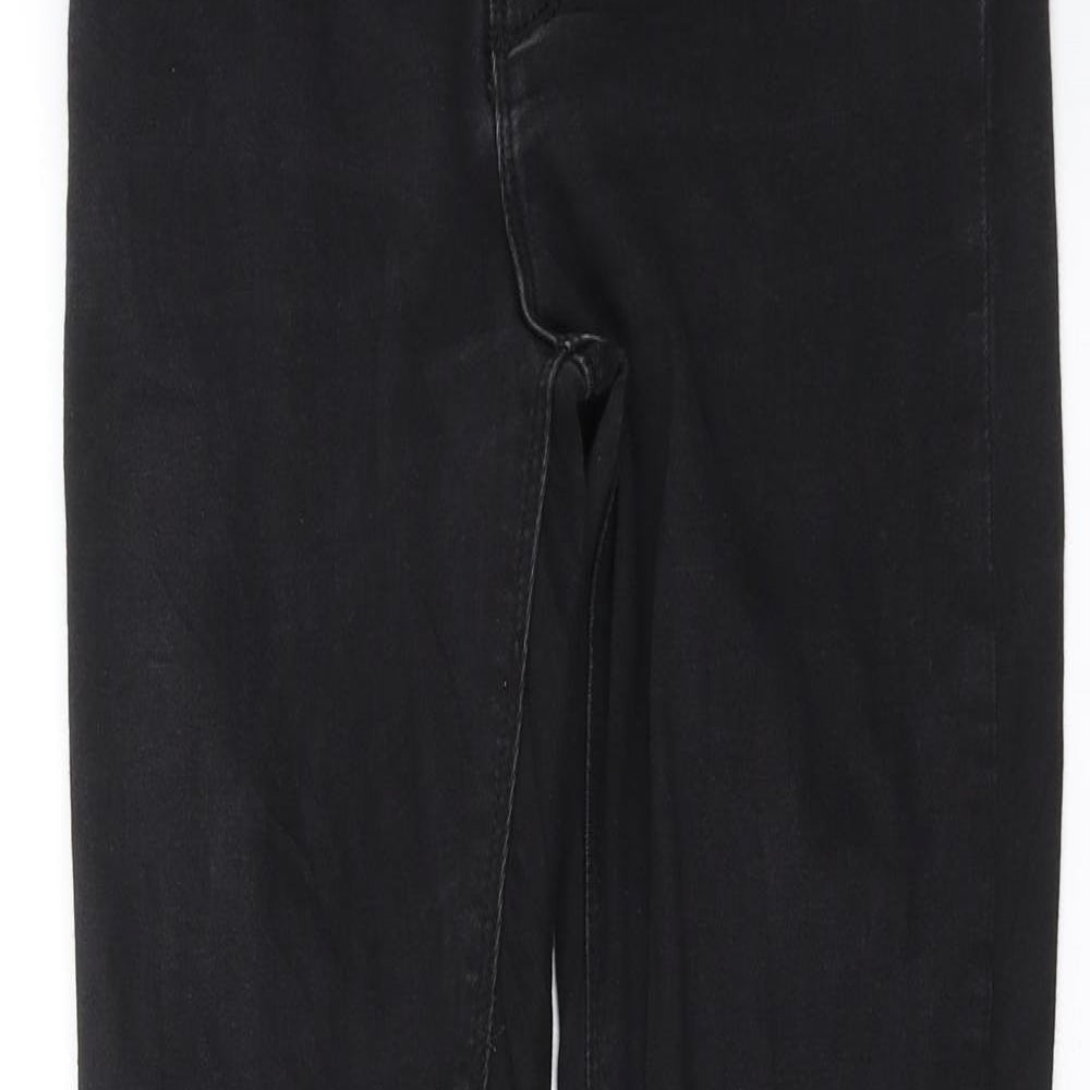 ASOS Womens Black  Denim Skinny Jeans Size 28 in L28 in