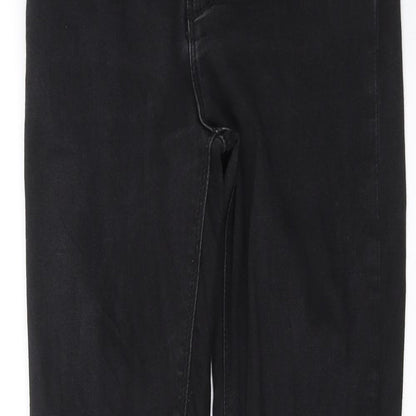 ASOS Womens Black  Denim Skinny Jeans Size 28 in L28 in