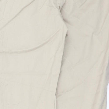 Warehouse Womens Beige   Trousers  Size 18 L26 in